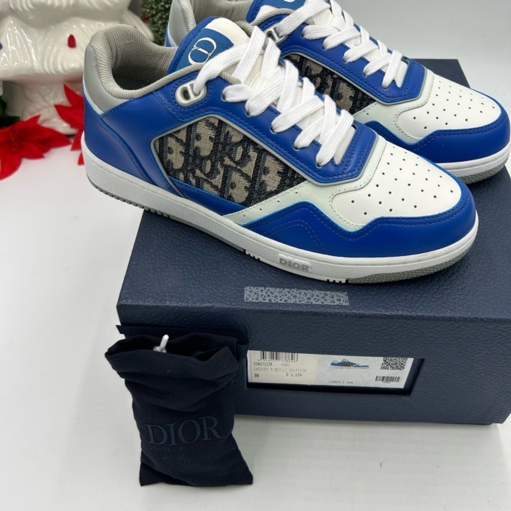 Women’s Dior B 27 low top leather sneakers size 39 made in Italy - Picture 11 of 12